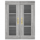 vidaXL szürke sonoma szerelt fa magasszekrény 69,5 x 34 x 180 cm