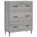 vidaXL szürke sonoma szerelt fa magasszekrény 69,5 x 34 x 180 cm