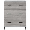 vidaXL szürke sonoma szerelt fa magasszekrény 69,5 x 34 x 180 cm