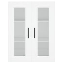 vidaXL fehér szerelt fa magasszekrény 69,5 x 34 x 180 cm