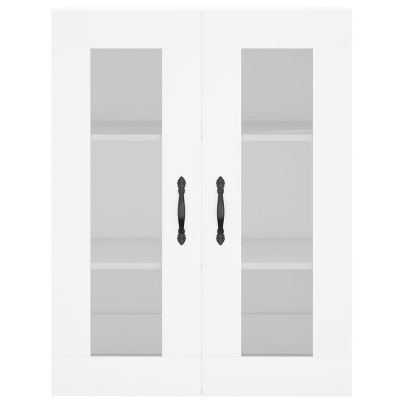 vidaXL fehér szerelt fa magasszekrény 69,5 x 34 x 180 cm