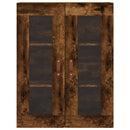 vidaXL füstös tölgy színű szerelt fa magasszekrény 69,5 x 34 x 180 cm