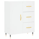 vidaXL fehér szerelt fa magasszekrény 69,5 x 34 x 180 cm