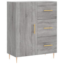 vidaXL szürke sonoma szerelt fa magasszekrény 69,5 x 34 x 180 cm