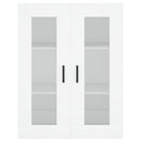 vidaXL fehér szerelt fa magasszekrény 69,5 x 34 x 180 cm