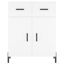 vidaXL fehér szerelt fa magasszekrény 69,5 x 34 x 180 cm