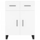 vidaXL fehér szerelt fa magasszekrény 69,5 x 34 x 180 cm