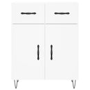 vidaXL fehér szerelt fa magasszekrény 69,5 x 34 x 180 cm