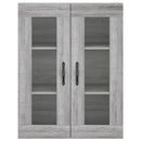 vidaXL szürke sonoma szerelt fa magasszekrény 69,5 x 34 x 180 cm