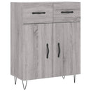 vidaXL szürke sonoma szerelt fa magasszekrény 69,5 x 34 x 180 cm