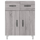 vidaXL szürke sonoma szerelt fa magasszekrény 69,5 x 34 x 180 cm