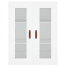 vidaXL fehér szerelt fa magasszekrény 69,5 x 34 x 180 cm