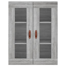 vidaXL szürke sonoma szerelt fa magasszekrény 69,5 x 34 x 180 cm