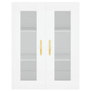 vidaXL fehér szerelt fa magasszekrény 69,5 x 34 x 180 cm