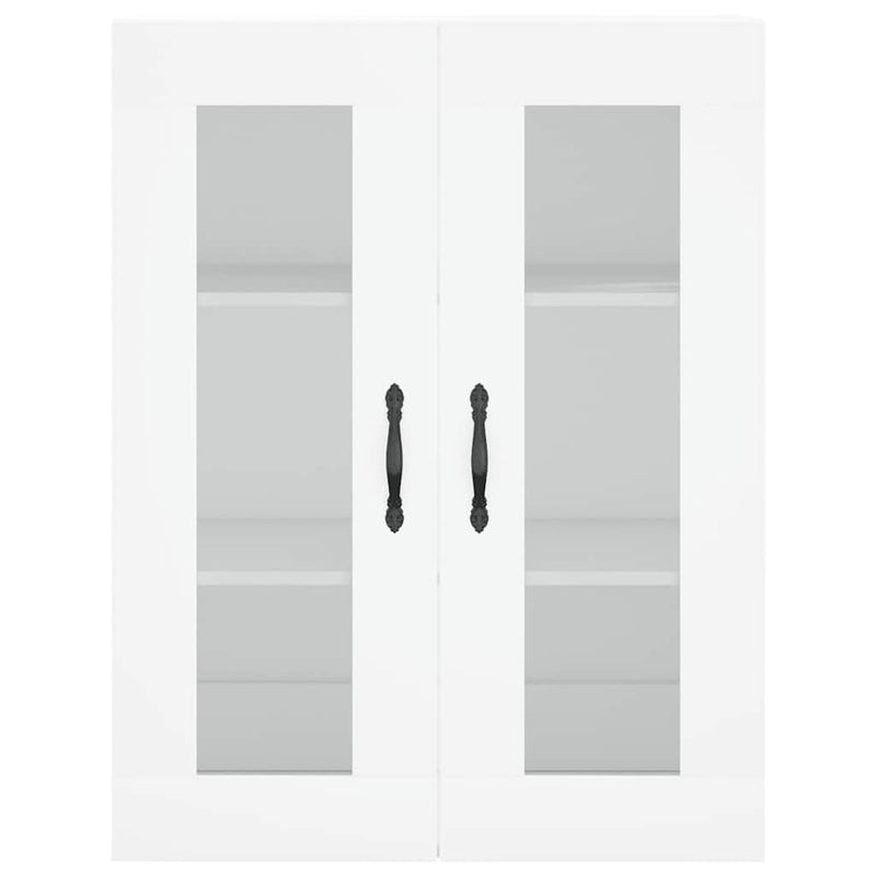 vidaXL fehér szerelt fa magasszekrény 69,5 x 34 x 180 cm