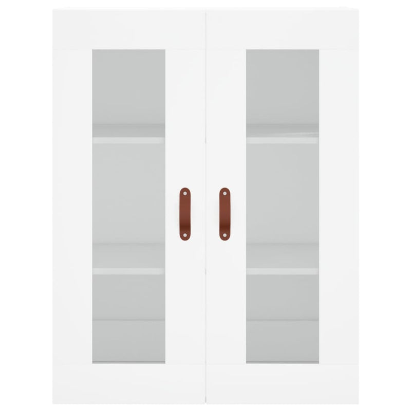 vidaXL fehér szerelt fa magasszekrény 69,5 x 34 x 180 cm