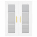 vidaXL fehér szerelt fa magasszekrény 69,5 x 34 x 180 cm