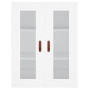 vidaXL fehér szerelt fa magasszekrény 69,5 x 34 x 180 cm