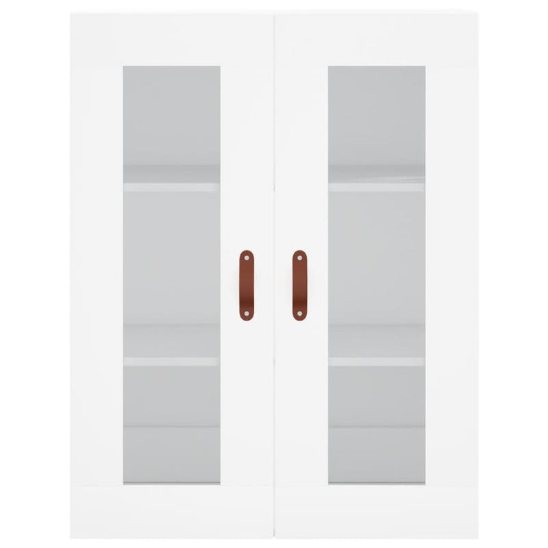 vidaXL fehér szerelt fa magasszekrény 69,5 x 34 x 180 cm