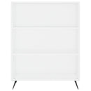 vidaXL fehér szerelt fa magasszekrény 69,5 x 34 x 180 cm