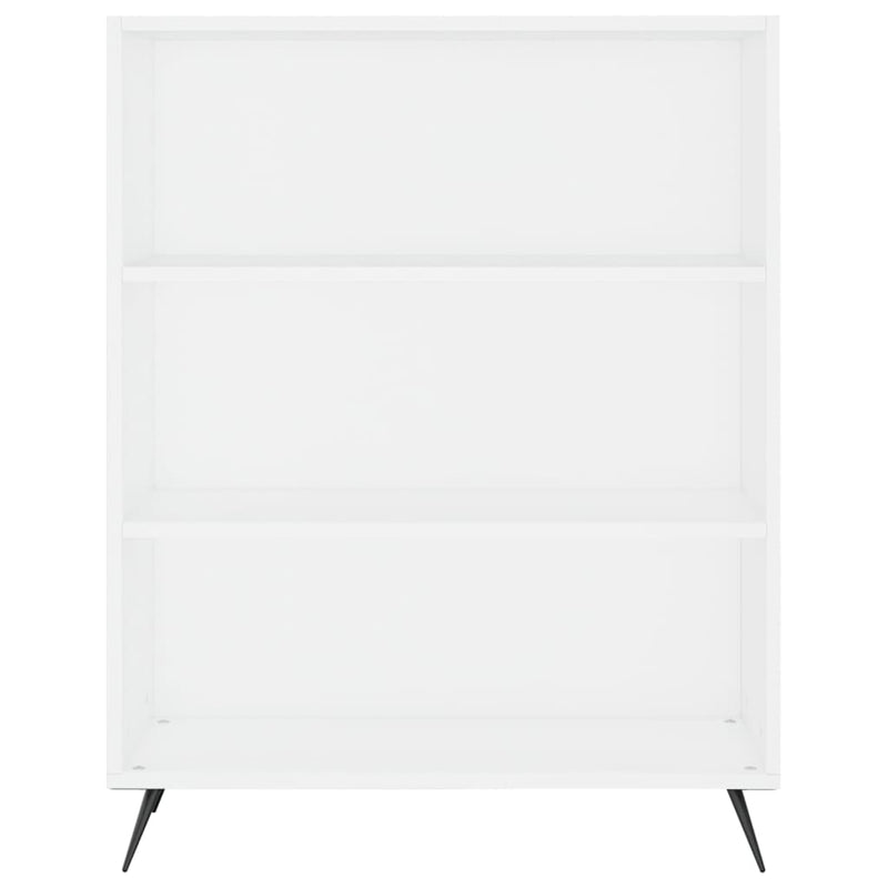 vidaXL fehér szerelt fa magasszekrény 69,5 x 34 x 180 cm