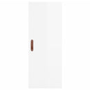 vidaXL magasfényű fehér szerelt fa magasszekrény 34,5 x 34 x 180 cm