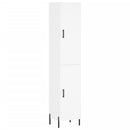 vidaXL fehér szerelt fa magasszekrény 34,5x34x180 cm