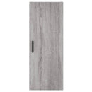 vidaXL szürke sonoma szerelt fa magasszekrény 34,5 x 34 x 180 cm