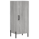 vidaXL szürke sonoma szerelt fa magasszekrény 34,5 x 34 x 180 cm