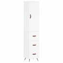 vidaXL fehér szerelt fa magasszekrény 34,5x34x180 cm