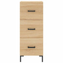 vidaXL sonoma tölgy szerelt fa magasszekrény 34,5x34x180 cm