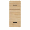 vidaXL sonoma tölgy szerelt fa magasszekrény 34,5x34x180 cm