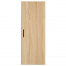 vidaXL sonoma tölgy szerelt fa magasszekrény 34,5x34x180 cm