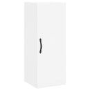 vidaXL fehér szerelt fa magasszekrény 34,5x34x180 cm