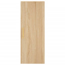 vidaXL sonoma tölgy szerelt fa magasszekrény 34,5x34x180 cm