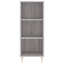 vidaXL szürke sonoma szerelt fa magasszekrény 34,5 x 34 x 180 cm