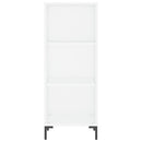 vidaXL fehér szerelt fa magasszekrény 34,5x34x180 cm