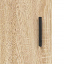 vidaXL sonoma tölgy szerelt fa magasszekrény 34,5x34x180 cm