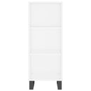 vidaXL fehér szerelt fa magasszekrény 34,5x34x180 cm