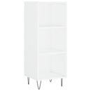 vidaXL fehér szerelt fa magasszekrény 34,5x34x180 cm