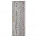vidaXL szürke sonoma szerelt fa magasszekrény 34,5 x 34 x 180 cm