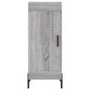 vidaXL szürke sonoma szerelt fa magasszekrény 34,5 x 34 x 180 cm