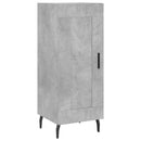 vidaXL betonszürke szerelt fa magasszekrény 34,5x34x180 cm