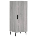 vidaXL szürke sonoma szerelt fa magasszekrény 34,5 x 34 x 180 cm