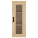 vidaXL sonoma tölgy szerelt fa magasszekrény 34,5x34x180 cm