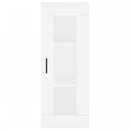 vidaXL fehér szerelt fa magasszekrény 34,5x34x180 cm