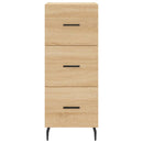 vidaXL sonoma tölgy szerelt fa magasszekrény 34,5x34x180 cm