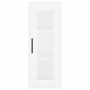 vidaXL fehér szerelt fa magasszekrény 34,5x34x180 cm