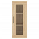 vidaXL sonoma tölgy szerelt fa magasszekrény 34,5x34x180 cm