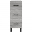 vidaXL szürke sonoma szerelt fa magasszekrény 34,5 x 34 x 180 cm
